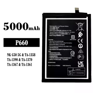 Batterie P660 pour Nokia NK G50 5G
