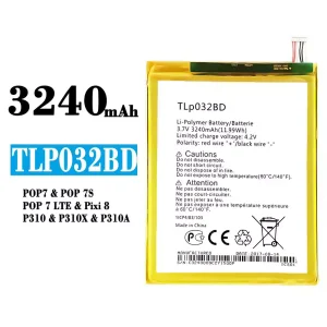 Batterie TLP032BD pour Alcatel POP 7/POP 7s/POP 7 lite/Pixi 8