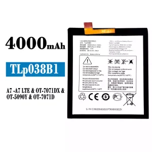 Batterie TLP038B1 pour Alcatel