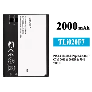 Batterie TLi020F7 pour Alcatel PIXI 4 5.0 5045J/5045T/5045D