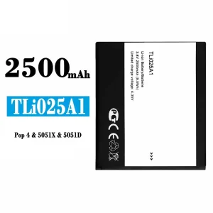 Batterie Tli025A1 pour Alcatel Pop4/5051X/5051D
