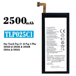 Batterie TLP025C1 pour Alcatel One Touch Pop 4+/Pop 4 Plus