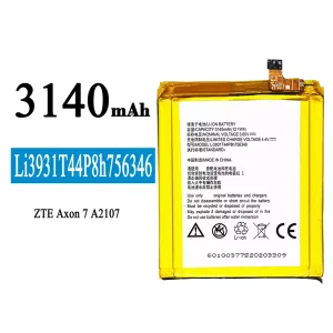 Batterie Li3931T44P8h756346 pour ZTE Axon 7