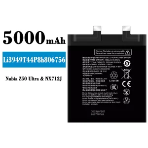 Batterie Li3949T44P8h806756 pour Nubia Z50 Ultra