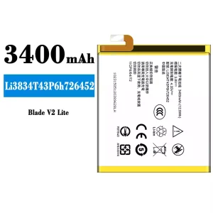 Batterie Li3834T43P6h726452 pour ZTE Blade V2 Lite