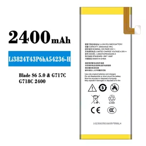 Batterie Li3824T43P6hA54236-H pour ZTE Blade S6 5.0