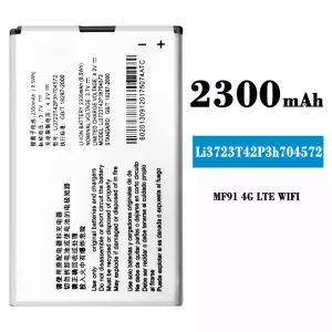 Batterie Li3723T42P3h704572 pour ZTE MF91 4G LTE WIFI