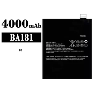 Batterie BA181 pour Meizu 18