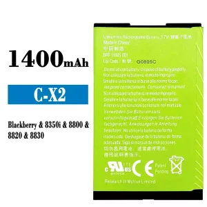Batterie BAT-11005-001 pour BlackBerry 8350i/8800/8820/8830/C-X2