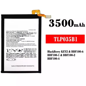 Batterie TLP035B1 pour BlackBerry KEY2