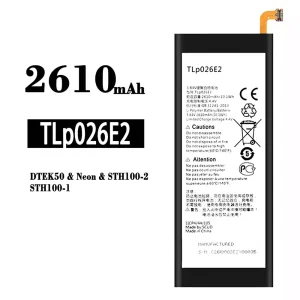 Batterie TLP026E2 pour BlackBerry DTEK50/Neon