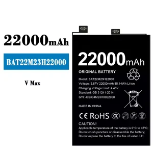 Batterie BAT22M23H22000 pour Doogee V Max