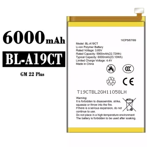 Batterie BL-A19CT pour General Mobile GM 22 Plus