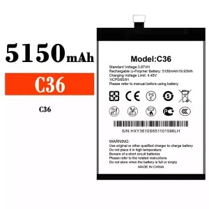 Batterie pour Oukitel C36