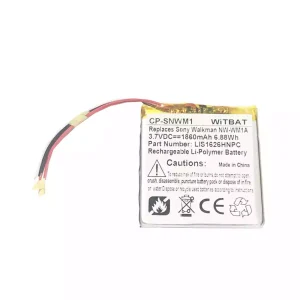 Batterie de remplacement pour casque Sony Walkman NW-WM1A,NW-WM1Z ,1-853-588-15,DMP-Z1