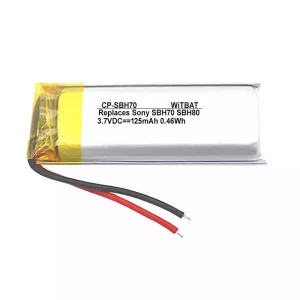 Batterie de remplacement pour casque Sony AHB401230UPC-02,AHB401230UPG-02