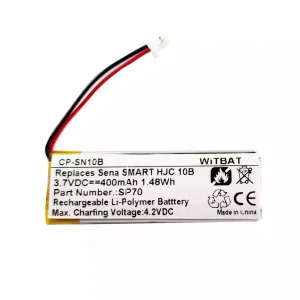 Batterie de remplacement pour casque Sena SMART HJC 10B,Sena Smart HJC 20B