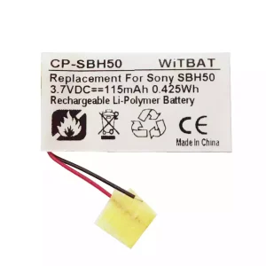 Batterie de remplacement pour casque Sony AB291634PG