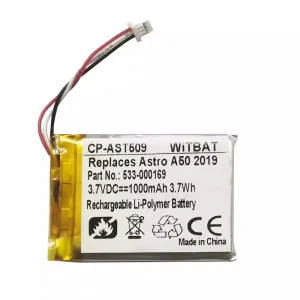 Batterie de remplacement pour casque Astro A50 2019 2020 2021,623441