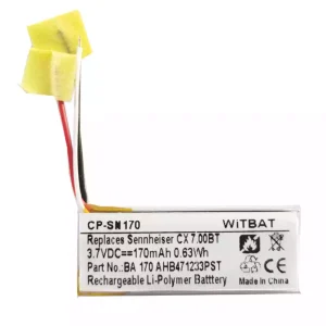 Batterie de remplacement pour casque BA 170, AHB471233PST étui de chargement