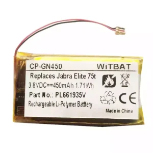 Batterie de remplacement pour casque Jabra AHB651935HPJ