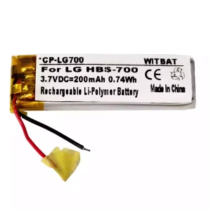 Batterie de remplacement pour casque LG TONE-TNP3,LG HBS-700,HBS-750,HBS-770,HBS-910,HBS-820S