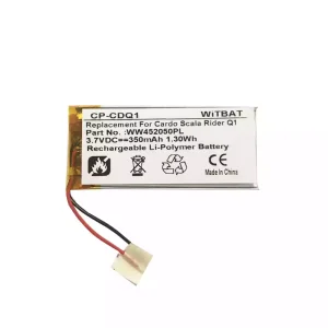 Batterie de remplacement pour casque Cardo Scala Rider FM,Scala Rider Q-Solo,Scala Rider Teamset,Cardo Scala-driver Passenger