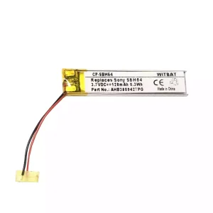 Batterie de remplacement pour casque Sony SBH54,AHB380942TPG,380942(2 wire)