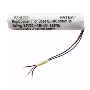 Batterie de remplacement pour casque BOSE QuietComfort 45,QC45,QuietComfort QC35 & QC35 II