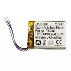 Batterie de remplacement pour casque Ear Force i60 RX,Ear Force i30,Ear Force PX4 RX,Ear Force i70 RX