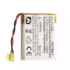 Batterie de remplacement pour casque Plantronics BackBeat Sense,AHB403029PS