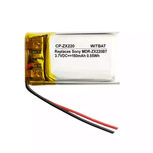 Batterie de remplacement pour casque Sony MDR-ZX220BT