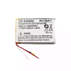 Batterie de remplacement pour casque Alienware AW988,AHB623450N2