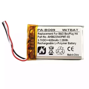 Batterie de remplacement pour casque Bang & Olufsen AHB622540PMT-02,643826,1643874