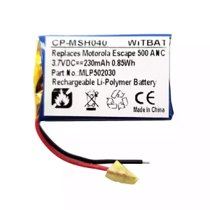 Batterie de remplacement pour casque Motorola Escape 500 ANC,SH040,SH043,Escape 800 ANC