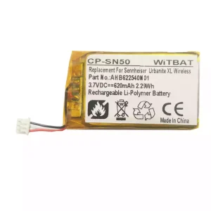 Batterie de remplacement pour casque Sennheiser AHB622540N01,Sennheiser Urbanite XL,Sennheiser Momentum 2.0.