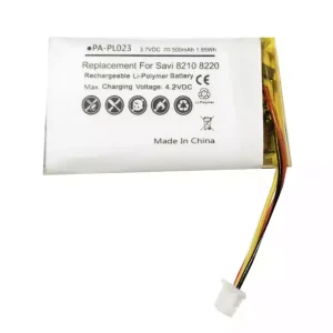 Batterie de remplacement pour casque Plantronics 202555-01,211425-01