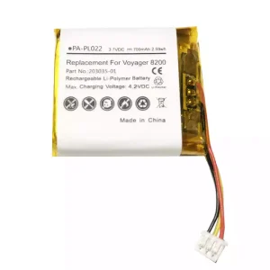 Batterie de remplacement pour casque Plantronics 203035-01,203055-01,208769-01,208769-02,213199-01