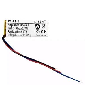 Batterie de remplacement pour casque Beats X,YU10448-16002,A1773
