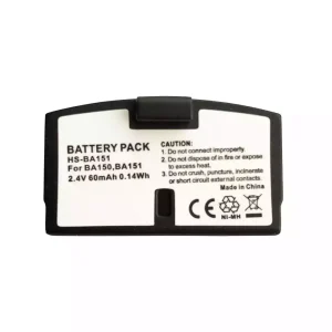 Batterie de remplacement pour casque Sennheiser BA150 BA151 BA152