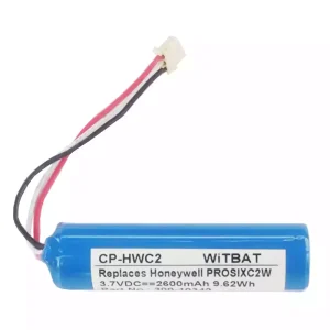Batterie de remplacement pour casque Honeywell PROSIXC2W,300-10342
