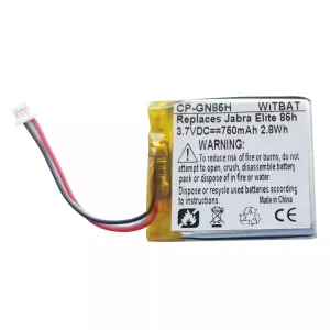 Batterie de remplacement pour casque Jabra Elite 85h,Jabra Elite 75t,Evolve2 85,PL661935V