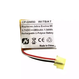 Batterie de remplacement pour casque Jabra AHB472625PLT,AHB682828PS