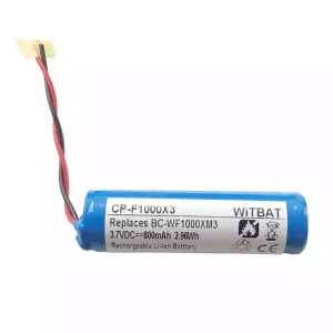Batterie de remplacement pour casque Sony BC-WF1000XM3,BC-WFS900,WF-SP900 Earphone étui de chargement