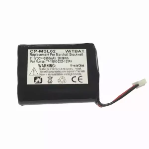 Batterie de remplacement pour haut-parleur Marshall Stockwell,TF18650-2200-1S3PA