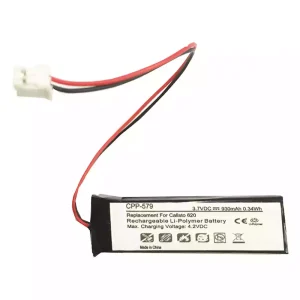 Batterie de remplacement pour haut-parleur Plantronics 85442-01,89305-01