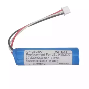 Batterie de remplacement pour haut-parleur JBL KMC500,JBL KMC 600,TD0535