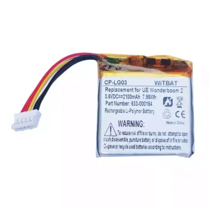 Batterie de remplacement pour haut-parleur Ultimate Ears Wonderboom,984-000851,984-000839,533-000154,AEC944643