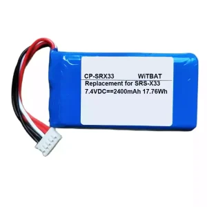 Batterie de remplacement pour haut-parleur Sony SRS-X33,ST-03