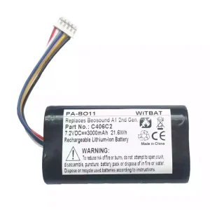 Batterie de remplacement pour haut-parleur Bang & Olufsen Beosound A1 2nd Gen,C406C2